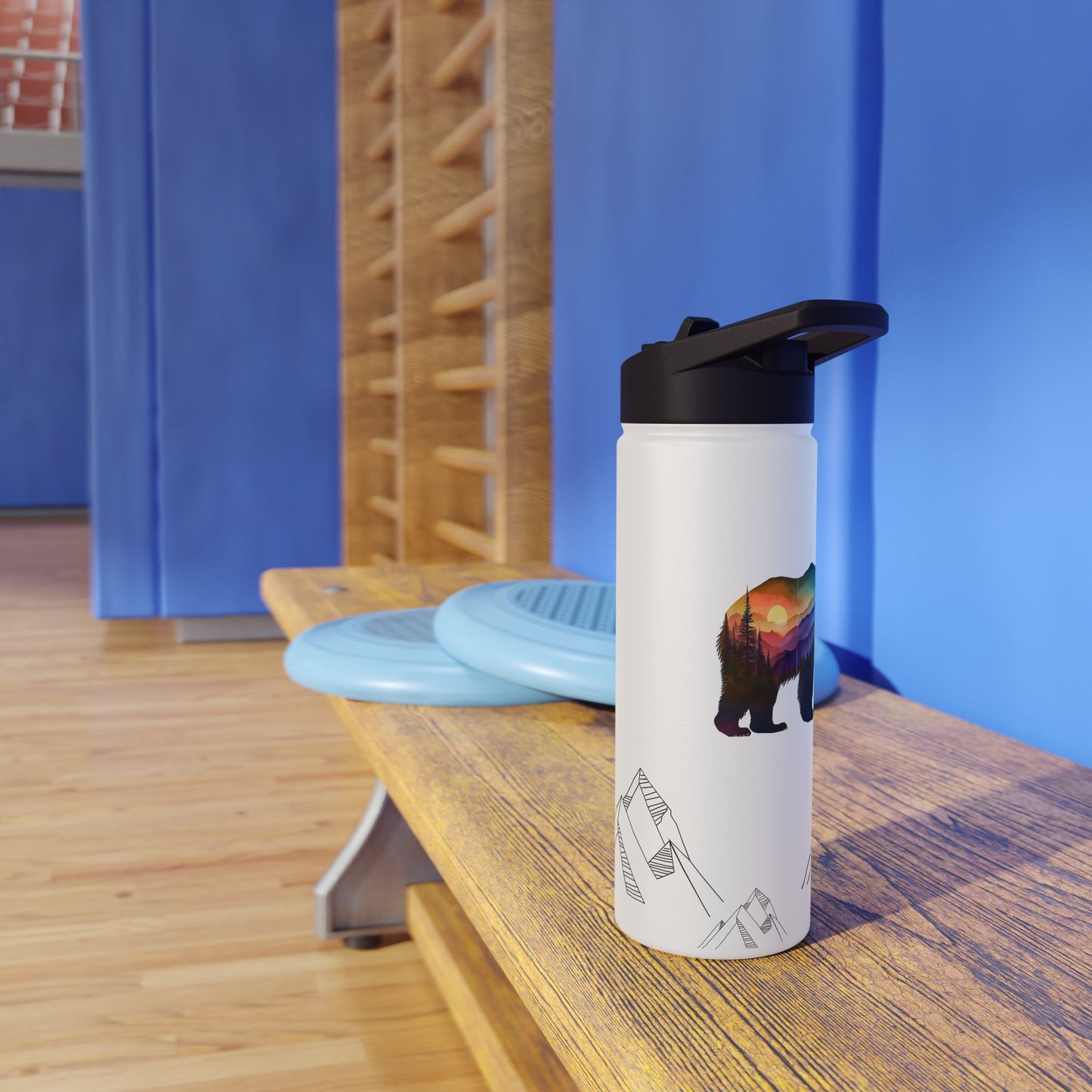 Stainless Steel Water Bottle, Standard Lid