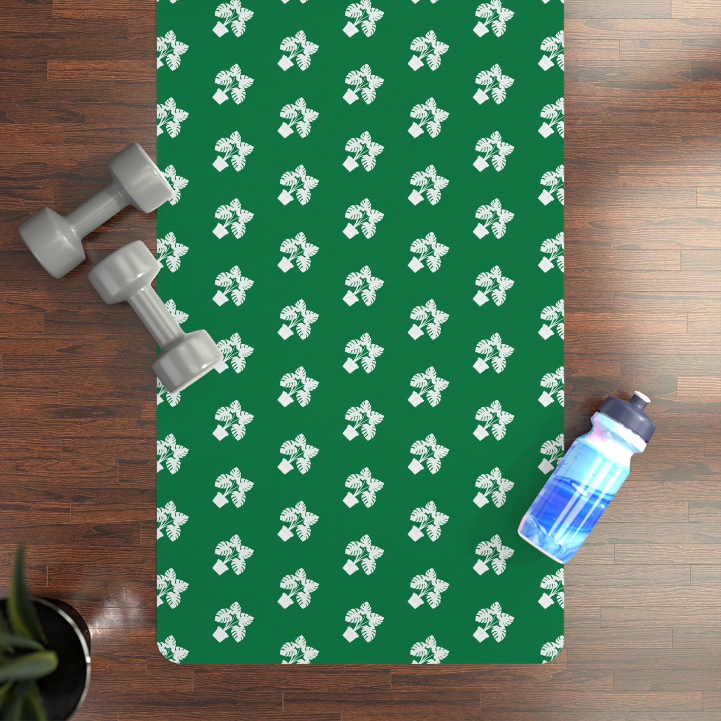 Rubber house plant Yoga Mat