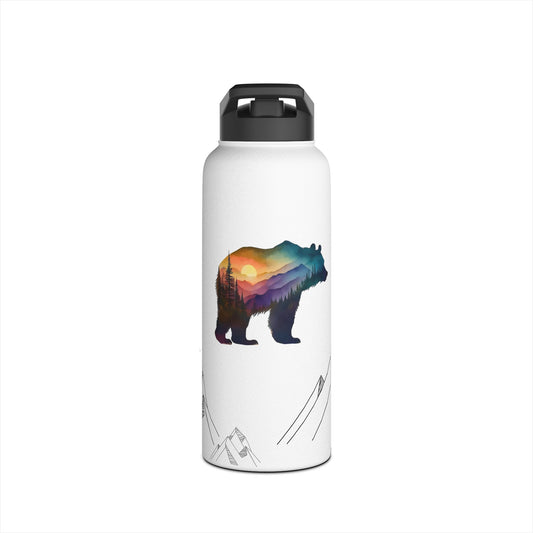 Stainless Steel Water Bottle, Standard Lid