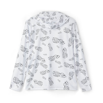 Dry erase board pineapples warm up hoodie