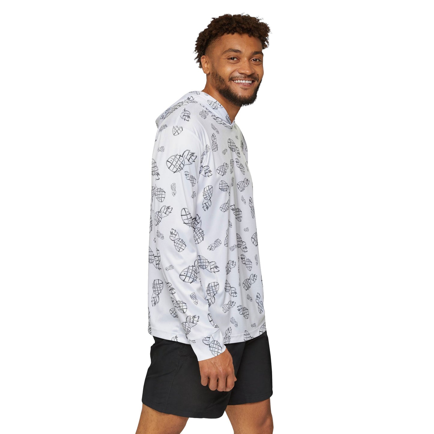 Dry erase board pineapples warm up hoodie