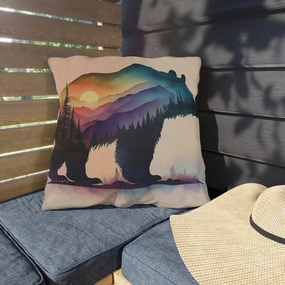 bear  Outdoor plant Pillows