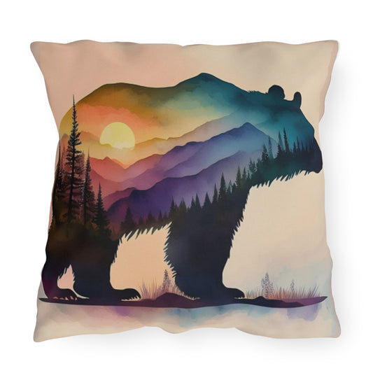 bear  Outdoor plant Pillows