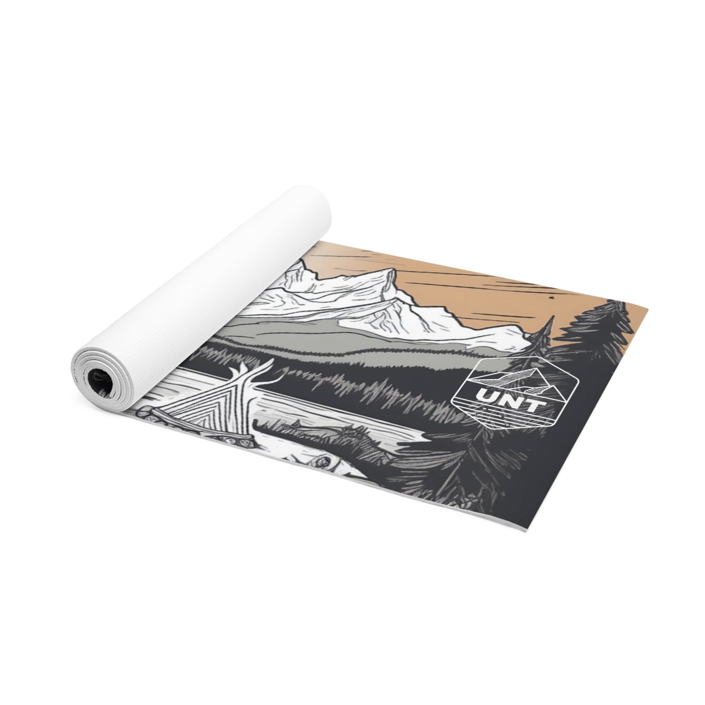 Copy of Wolf waterfall Foam Yoga Mat