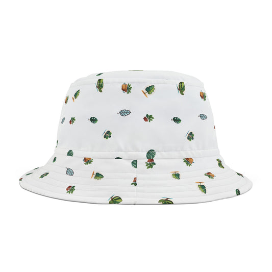 plant leaf bucket hat