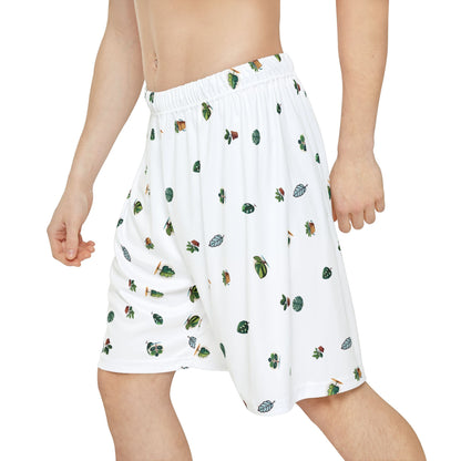 Men’s house plant leaf Sports Shorts