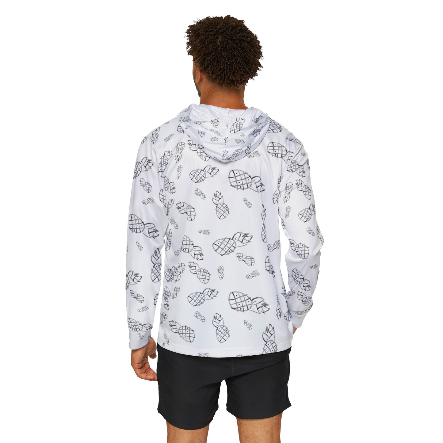 Dry erase board pineapples warm up hoodie