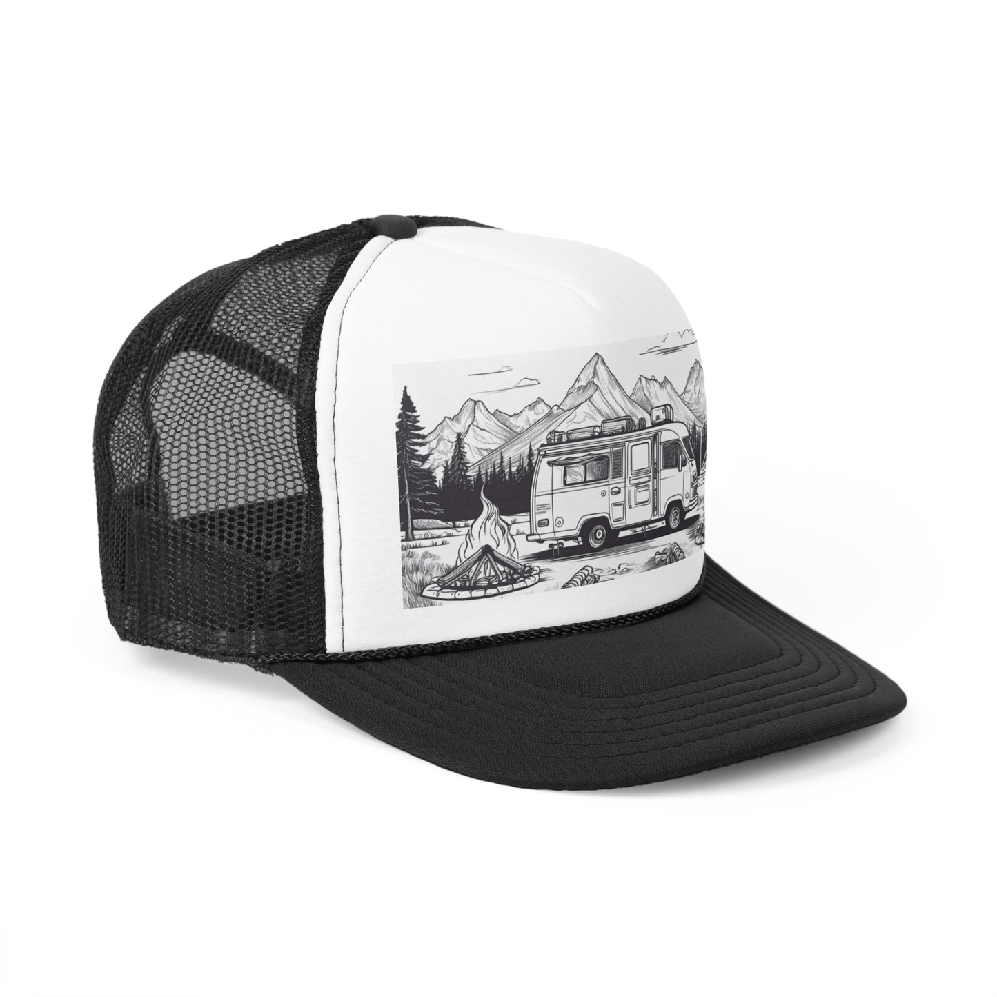 Camper Van Trucker Cap