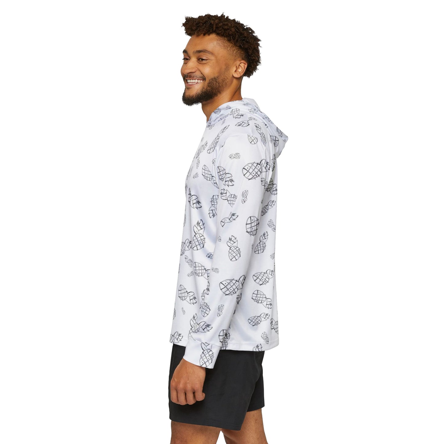 Dry erase board pineapples warm up hoodie