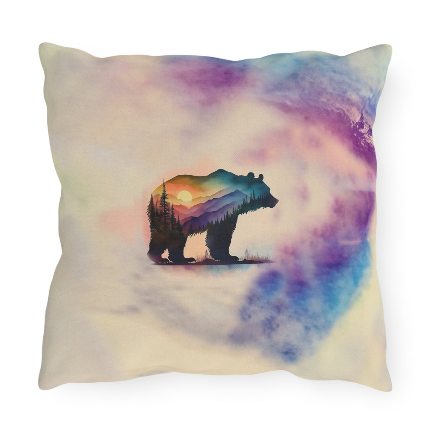 bear  Outdoor plant Pillows