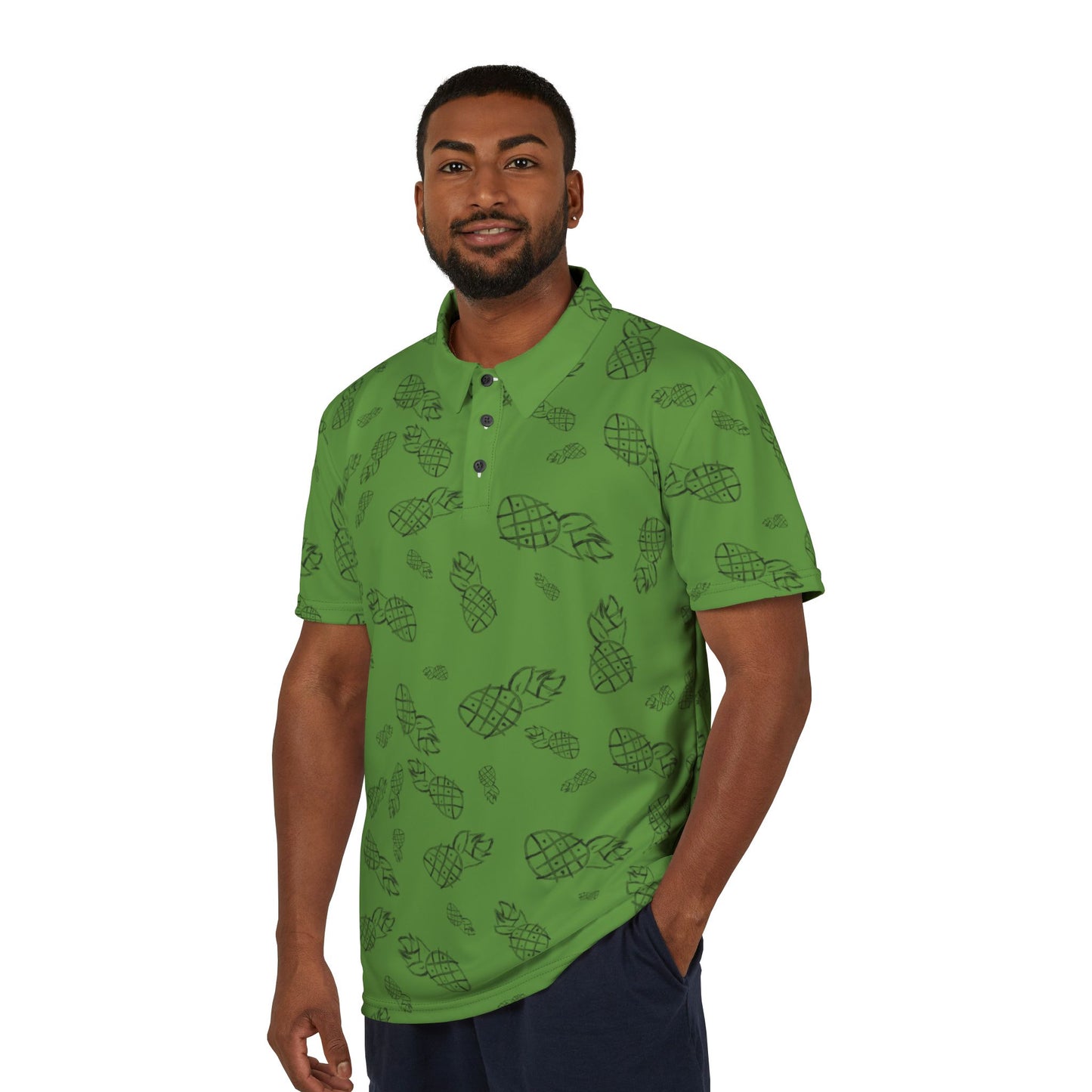 pineapple Golf shirt