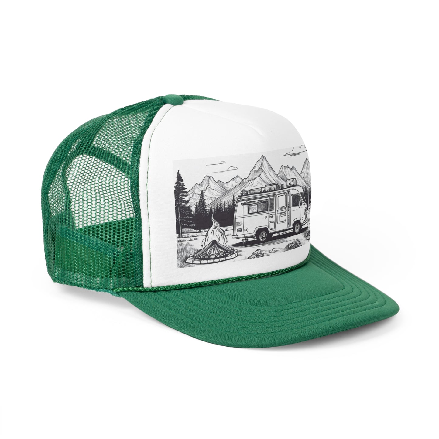 Camper Van Trucker Cap