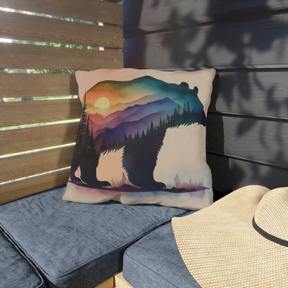 bear  Outdoor plant Pillows